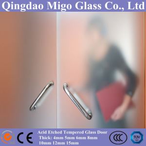 12mm 산성 에칭 유리