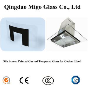 실크 스크린 인쇄 곡선 유리