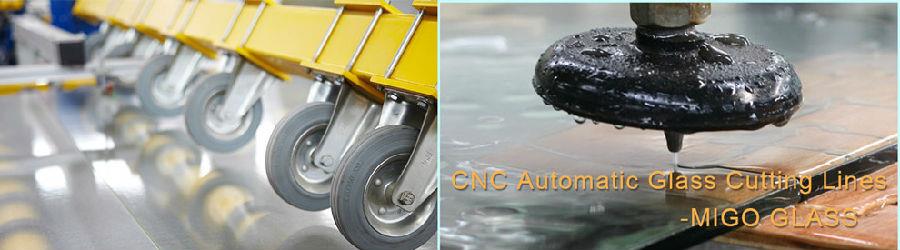 CNC glass production lines at MigoGlass