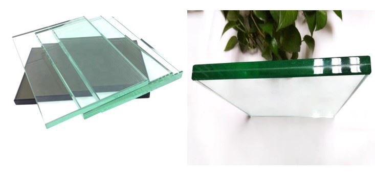 glass fence and railings