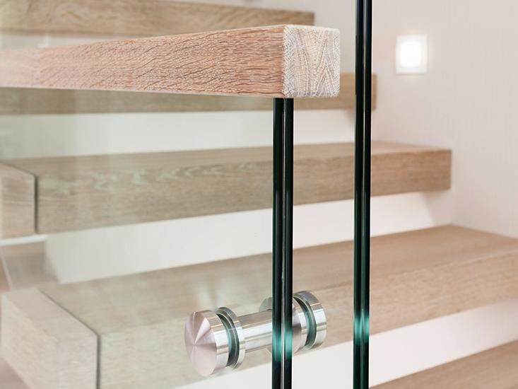 Glass for railings