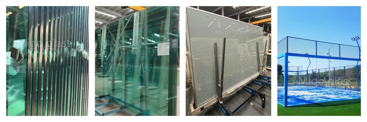 Padel court tempered glass Padel court tempered glass
