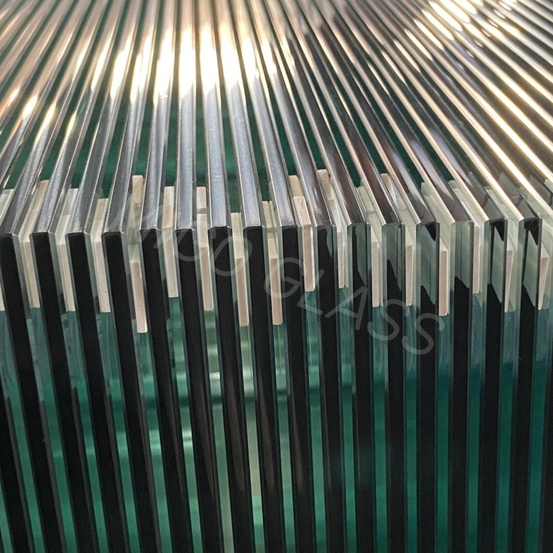 polished glass edge