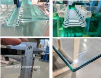 샤워 도어 유리