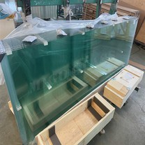 강화 유리 샤워 문