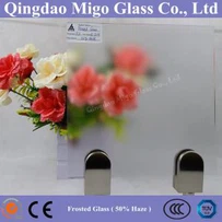 울트라 분명 산 에칭 젖 빛 유리 (50% 연 무)