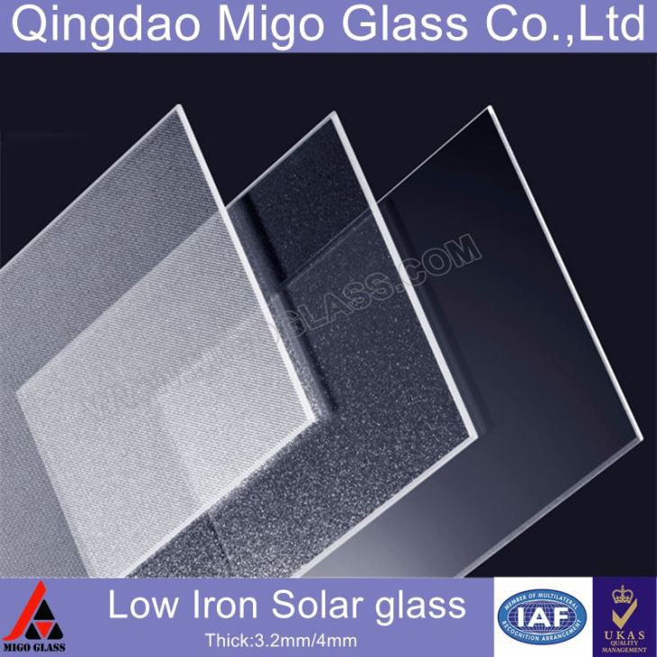4.0mm- Tempered- Solar- Glass