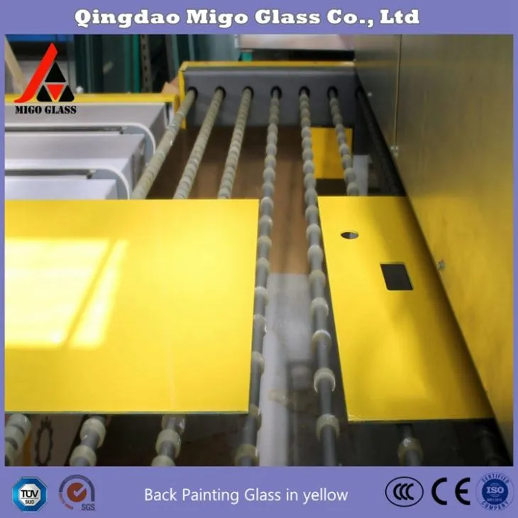 Painted Glass for kitchen splashback