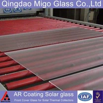 반사 방지 코팅 울트라 클리어 패턴 유리