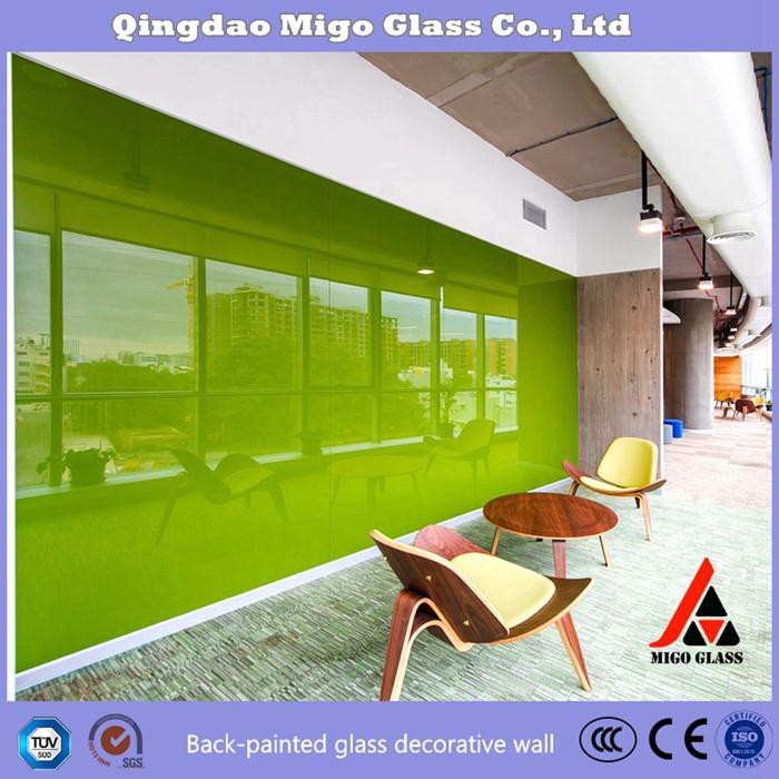 Back-painted Glass Decorative Wall