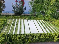 멀티 컬러 강화 유리 도어