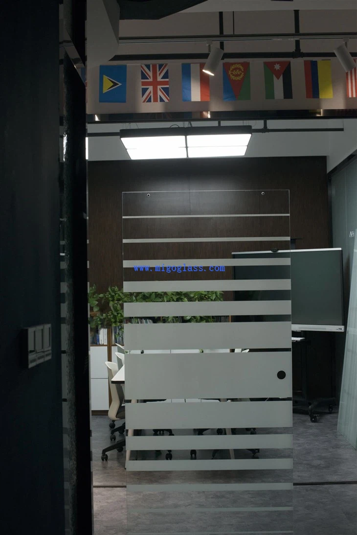 glass door room divider 