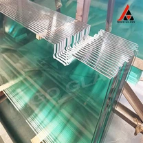 투명 강화 안전 유리