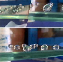 EnduroShield 코팅 자가 세척 샤워 유리